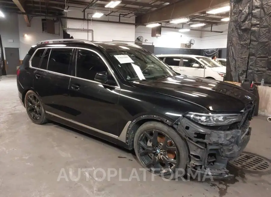 BMW X7 2021 vin 5UXCW2C04M9F27478 from auto auction Iaai