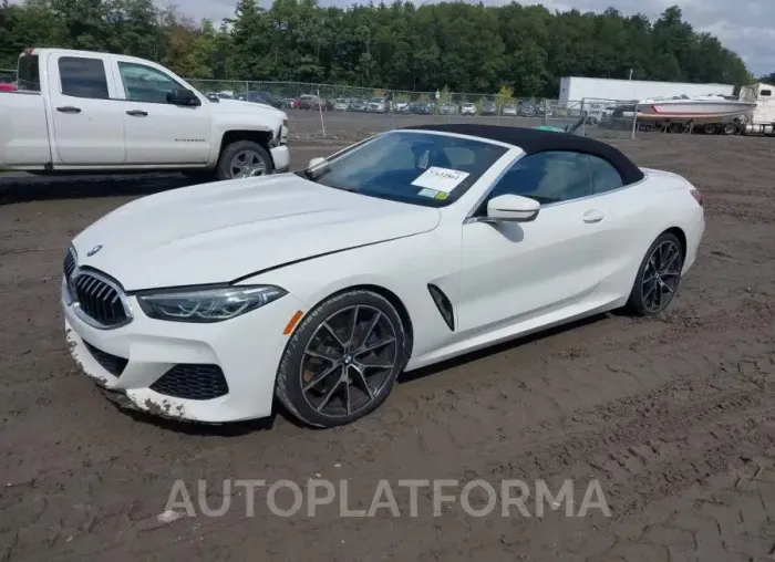 BMW 8 SERIES 2019 vin WBAFY4C55KBX29326 from auto auction Iaai