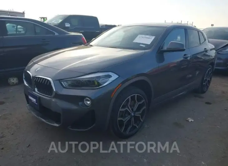 BMW X2 2018 vin WBXYJ5C39JEF69135 from auto auction Iaai