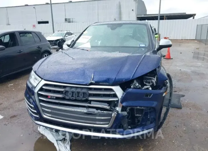 AUDI SQ5 2018 vin WA1A4AFY7J2167290 from auto auction Iaai