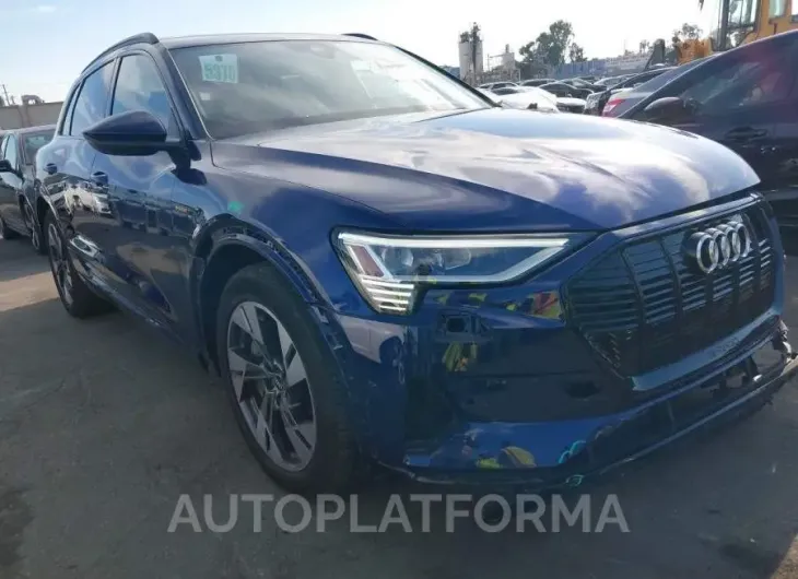 AUDI E-TRON 2022 vin WA1AAAGE9NB006989 from auto auction Iaai