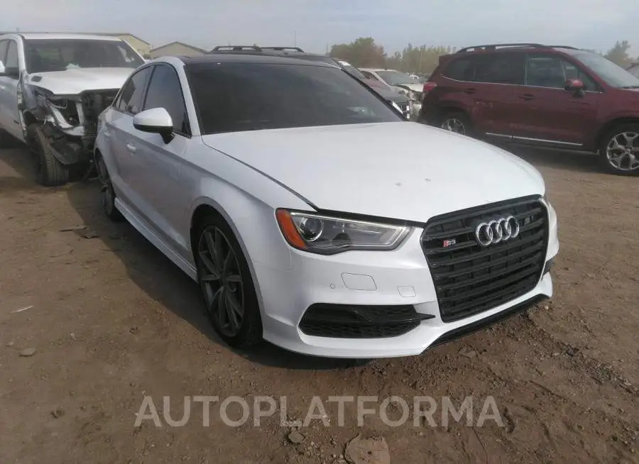 AUDI S3 2016 vin WAUB1GFF3G1028709 from auto auction Iaai