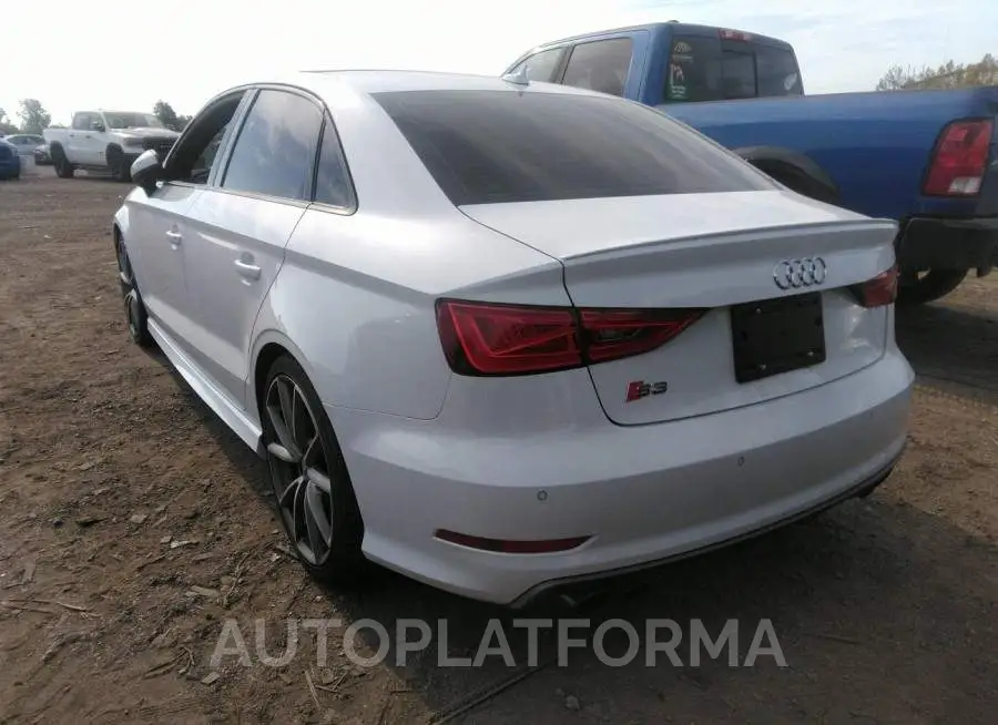 AUDI S3 2016 vin WAUB1GFF3G1028709 from auto auction Iaai