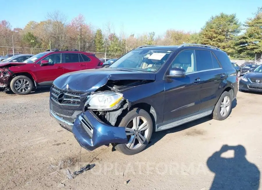 MERCEDES-BENZ ML 350 2015 vin 4JGDA5HB4FA528902 from auto auction Iaai