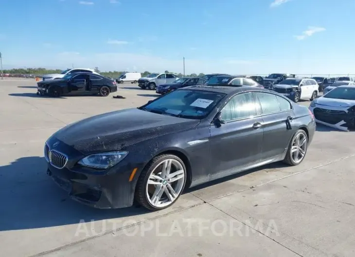 BMW 6 SERIES 2015 vin WBA6A0C51FD318397 from auto auction Iaai