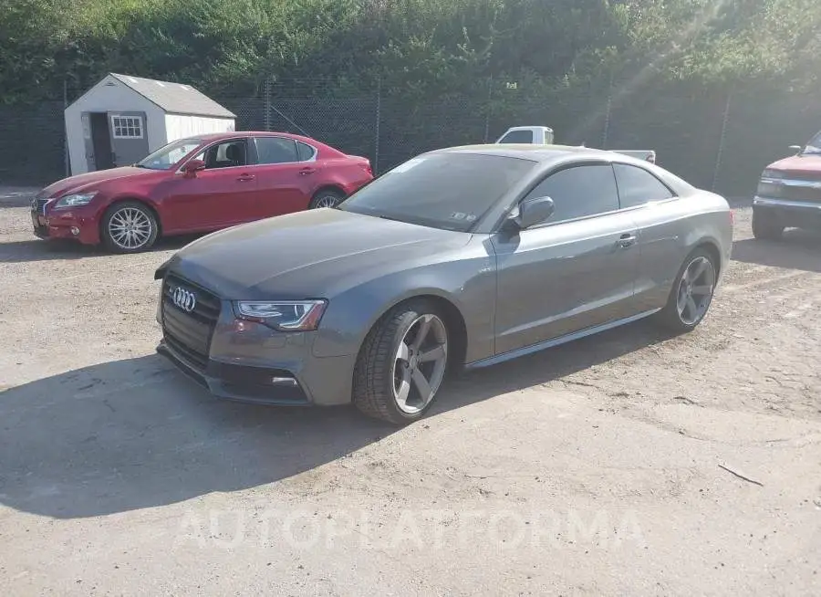 AUDI S5 2015 vin WAUCGAFR1FA052807 from auto auction Iaai