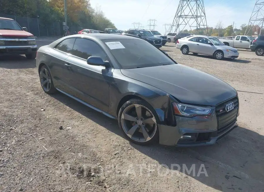 AUDI S5 2015 vin WAUCGAFR1FA052807 from auto auction Iaai