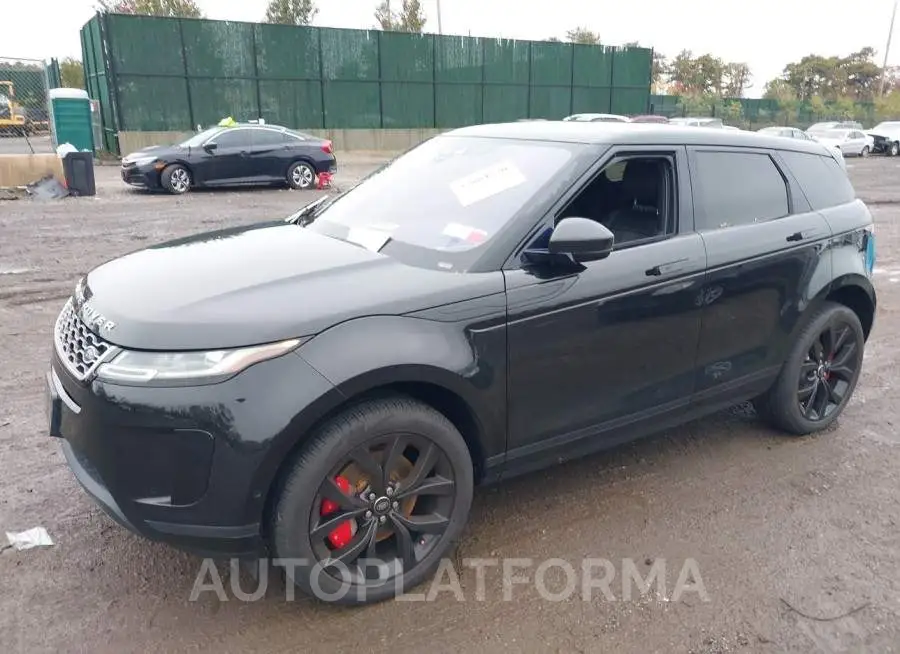 LAND ROVER RANGE ROVER EVOQUE 2020 vin SALZP2FXXLH008608 from auto auction Iaai