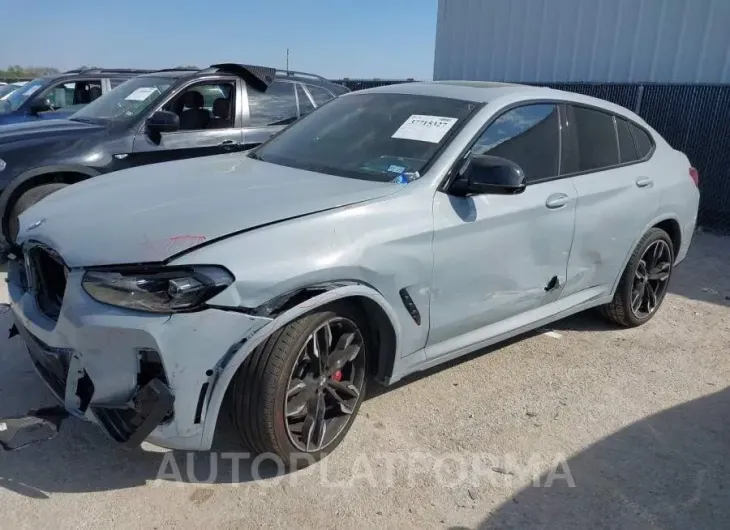 BMW X4 2023 vin 5UX43DT07P9R86210 from auto auction Iaai