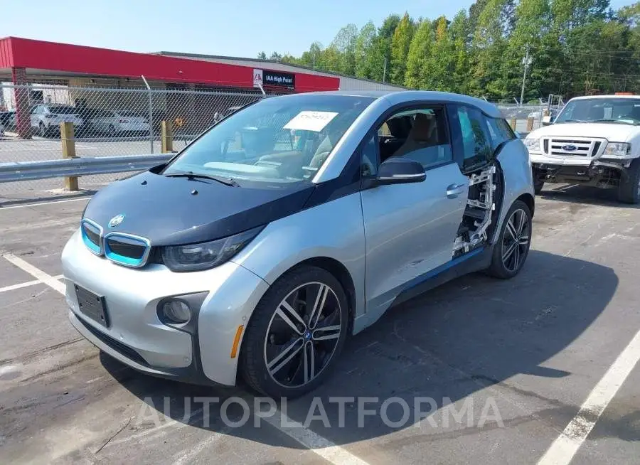 BMW I3 2015 vin WBY1Z4C53FV503380 from auto auction Iaai