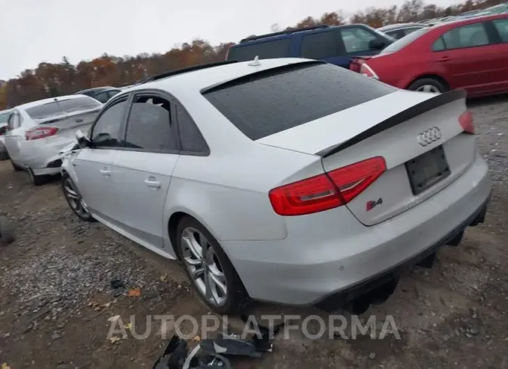 AUDI S4 2016 vin WAUBGAFL2GA004936 from auto auction Iaai