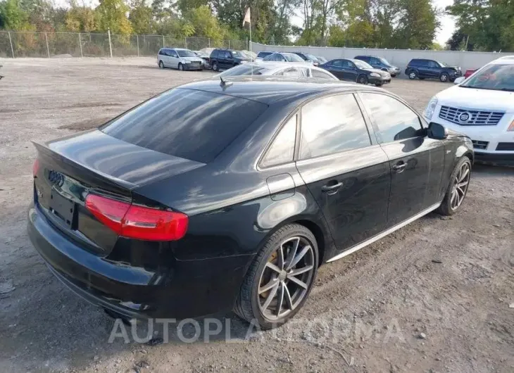 AUDI S4 2015 vin WAUKGAFL6FA092033 from auto auction Iaai