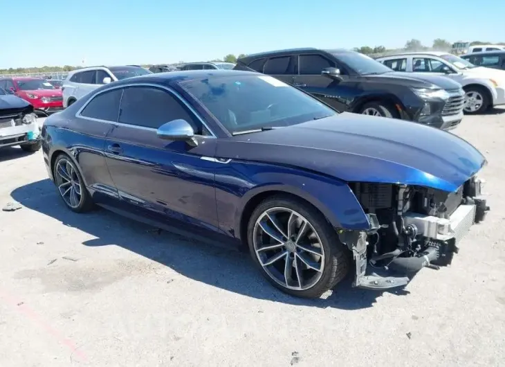 AUDI S5 2018 vin WAUR4AF59JA006702 from auto auction Iaai