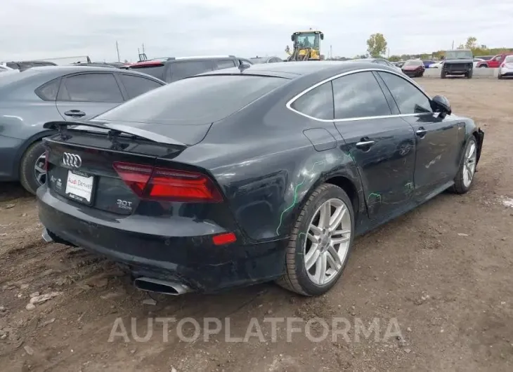 AUDI A7 2016 vin WAUWGAFC7GN010077 from auto auction Iaai