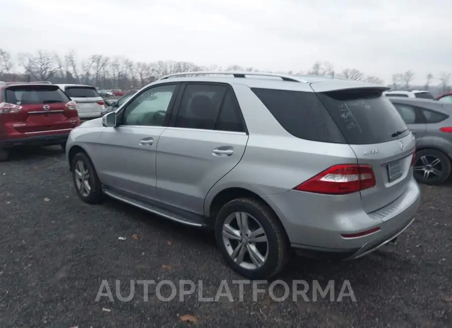 MERCEDES-BENZ ML 350 2015 vin 4JGDA5HB7FA518123 from auto auction Iaai