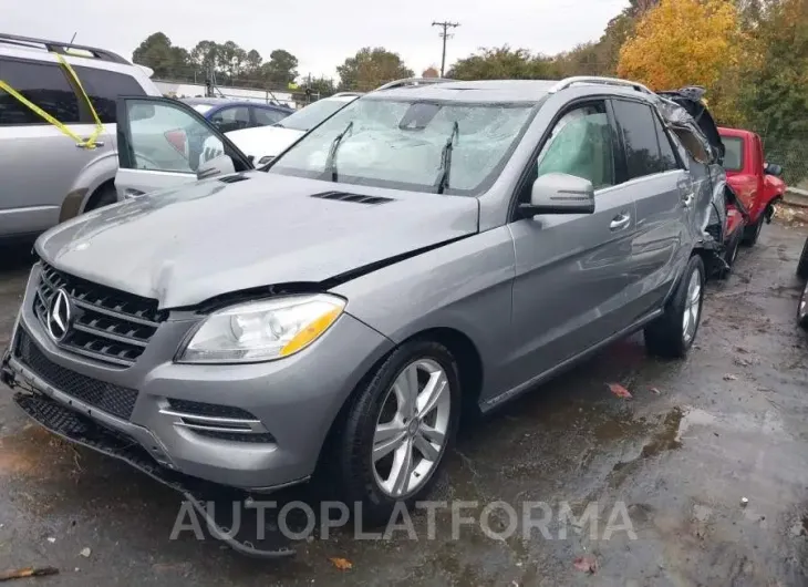 MERCEDES-BENZ ML 350 2015 vin 4JGDA5JB9FA617973 from auto auction Iaai