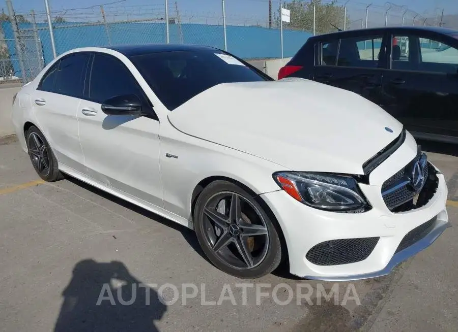 MERCEDES-BENZ AMG C 43 2017 vin 55SWF6EB7HU221757 from auto auction Iaai