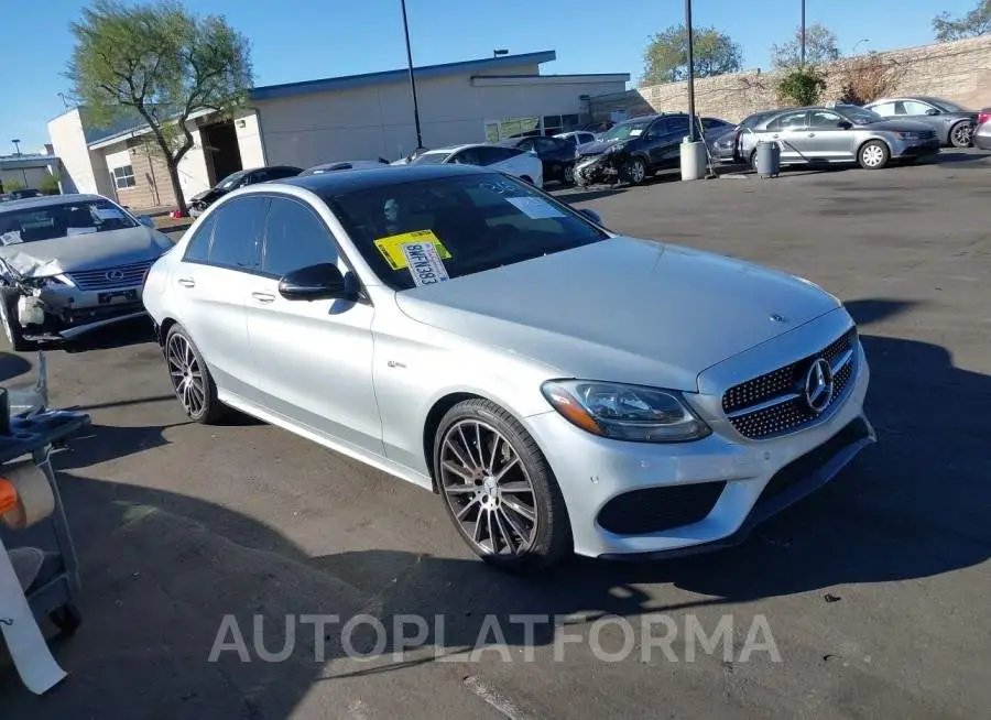 MERCEDES-BENZ AMG C 43 2018 vin 55SWF6EBXJU264950 from auto auction Iaai