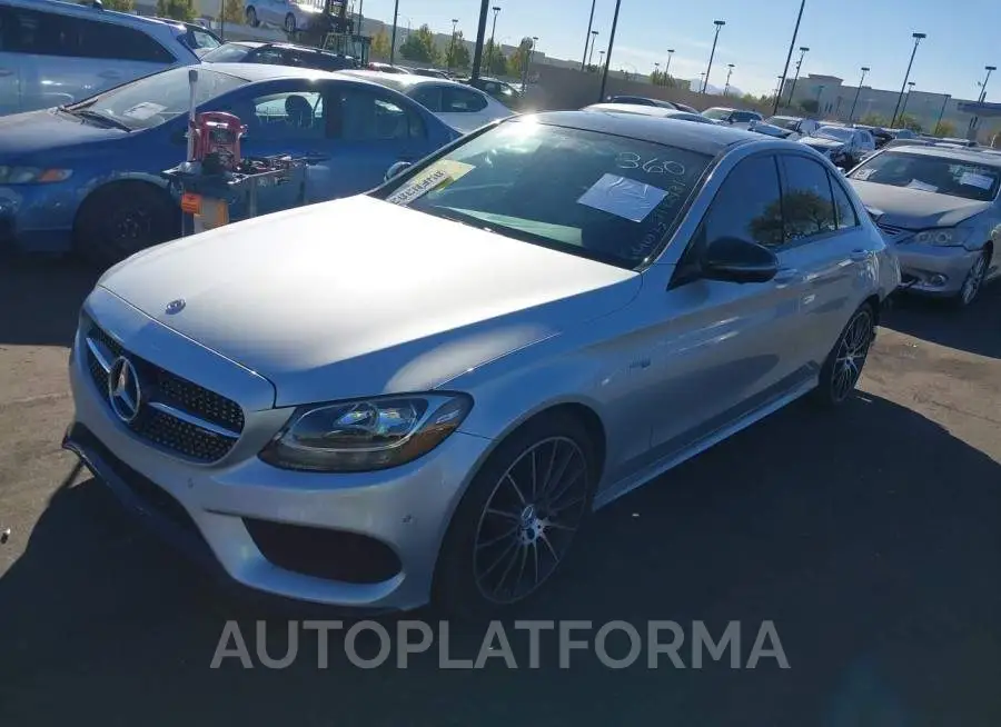 MERCEDES-BENZ AMG C 43 2018 vin 55SWF6EBXJU264950 from auto auction Iaai