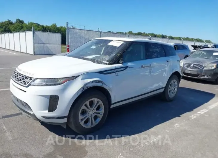 LAND ROVER RANGE ROVER EVOQUE 2020 vin SALZJ2FX8LH081672 from auto auction Iaai