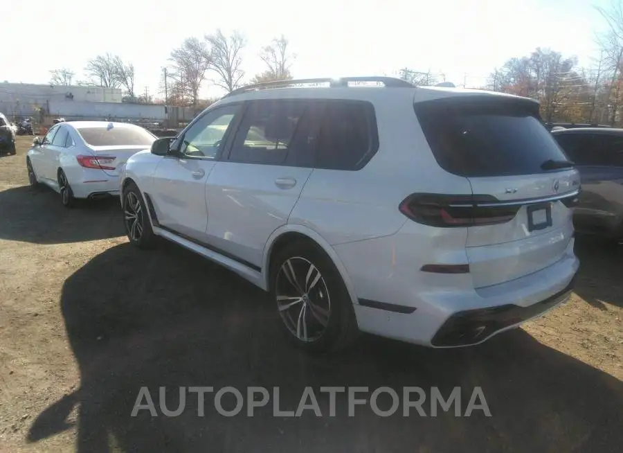 BMW X7 2023 vin 5UX33EM02P9P19461 from auto auction Iaai