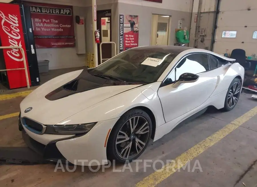 BMW I8 2016 vin WBY2Z2C5XGV675948 from auto auction Iaai