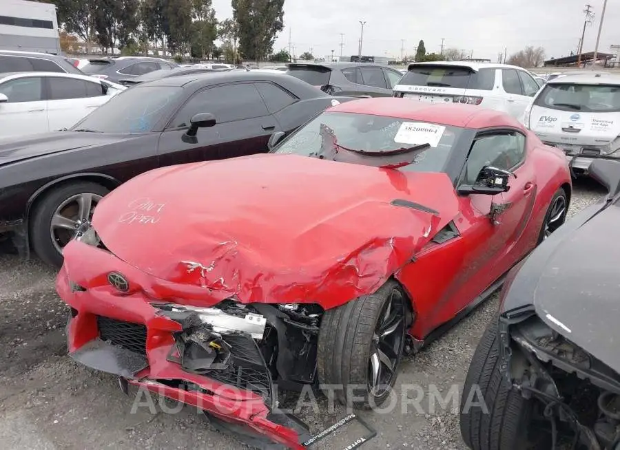 TOYOTA GR SUPRA 2021 vin WZ1DB0C07MW043858 from auto auction Iaai