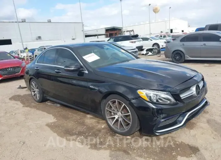 MERCEDES-BENZ AMG C 63 2017 vin 55SWF8GB7HU232699 from auto auction Iaai