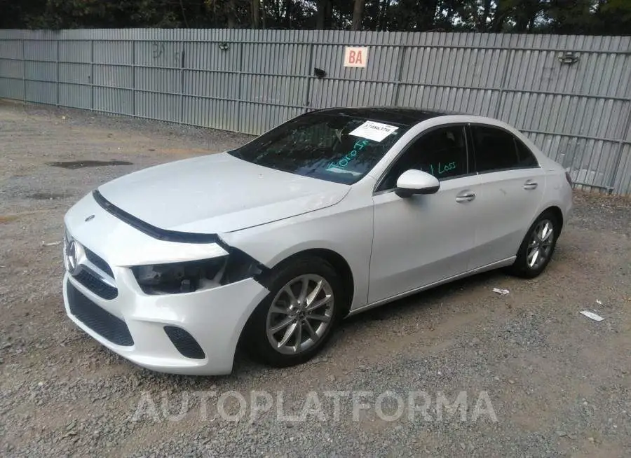 MERCEDES-BENZ A 220 2019 vin WDD3G4FB5KW027516 from auto auction Iaai