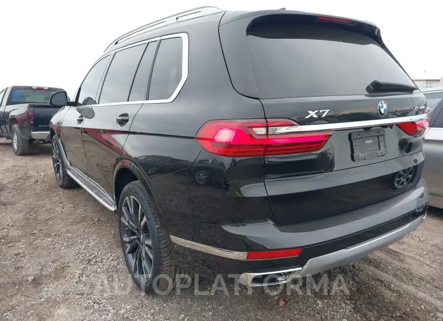 BMW X7 2019 vin 5UXCW2C57KL083845 from auto auction Iaai