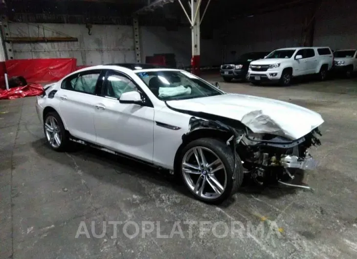 BMW 650I GRAN COUPE 2015 vin WBA6B4C54FD761485 from auto auction Iaai