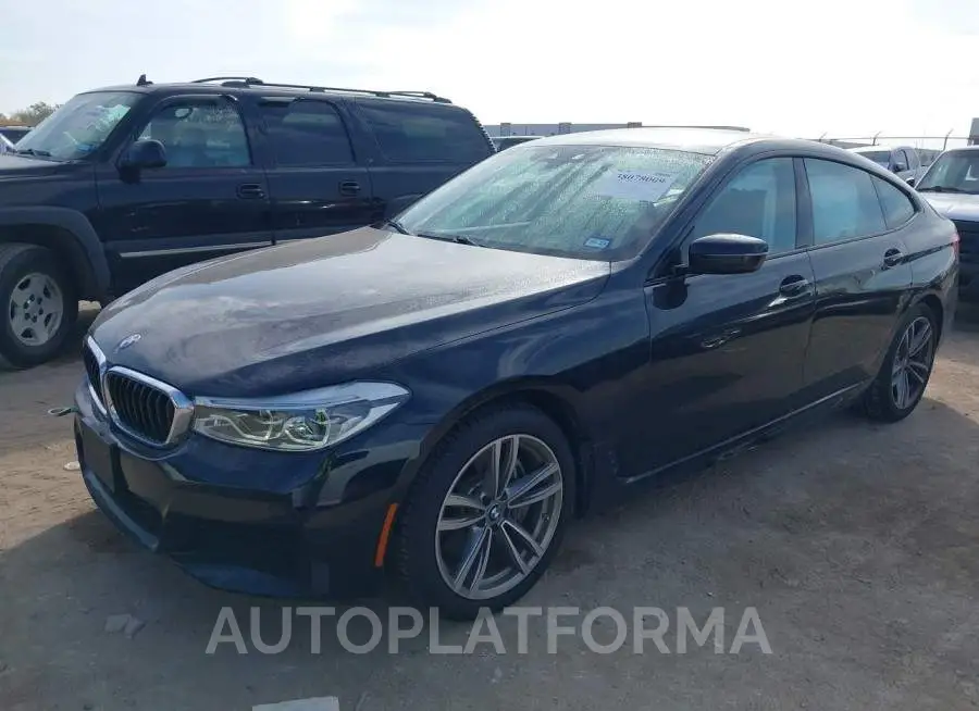 BMW 640I GRAN TURISMO 2019 vin WBAJV6C57KBK08493 from auto auction Iaai