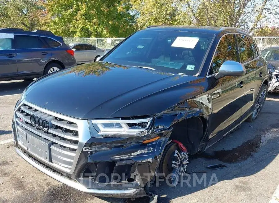 AUDI SQ5 2018 vin WA1A4AFY1J2162926 from auto auction Iaai