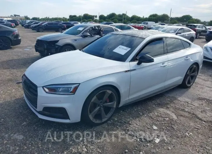 AUDI S5 2019 vin WAUB4CF50KA095221 from auto auction Iaai