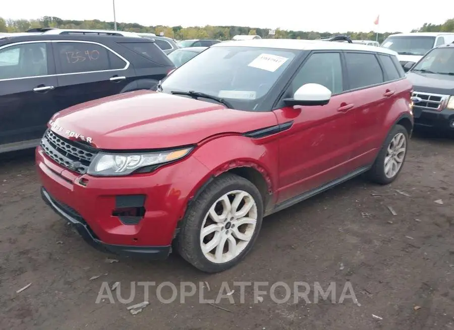 LAND ROVER RANGE ROVER EVOQUE 2015 vin SALVT2BG8FH054698 from auto auction Iaai