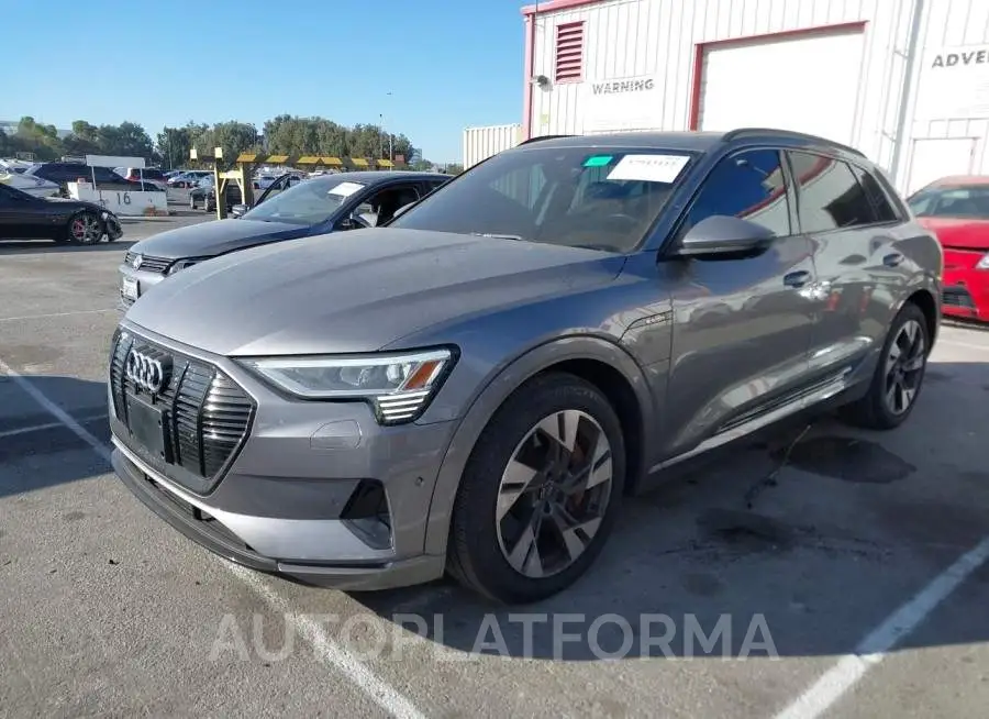 AUDI E-TRON 2021 vin WA1AAAGE0MB007141 from auto auction Iaai