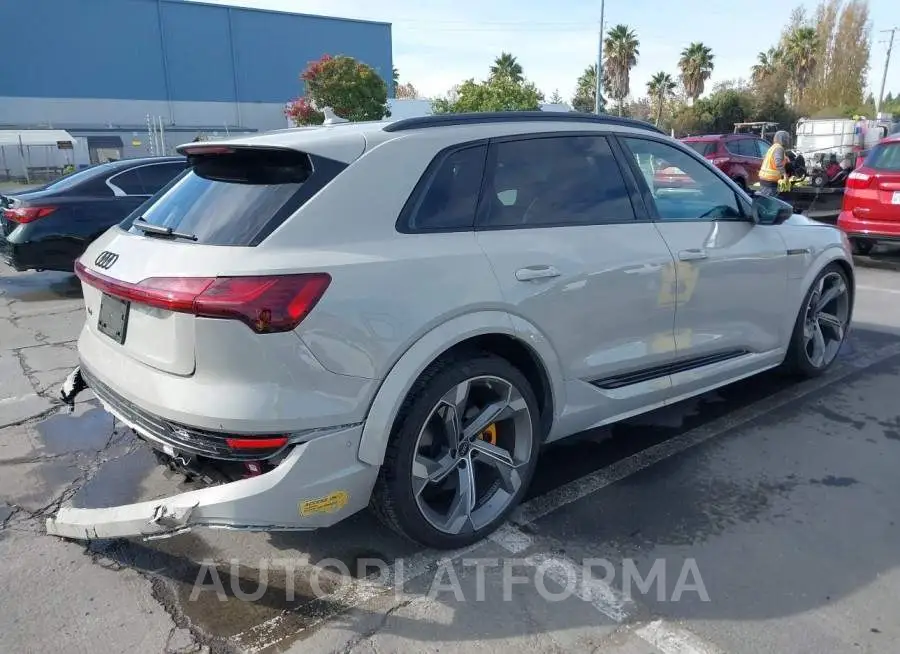 AUDI E-TRON S 2022 vin WA1VCBGE5NB035908 from auto auction Iaai