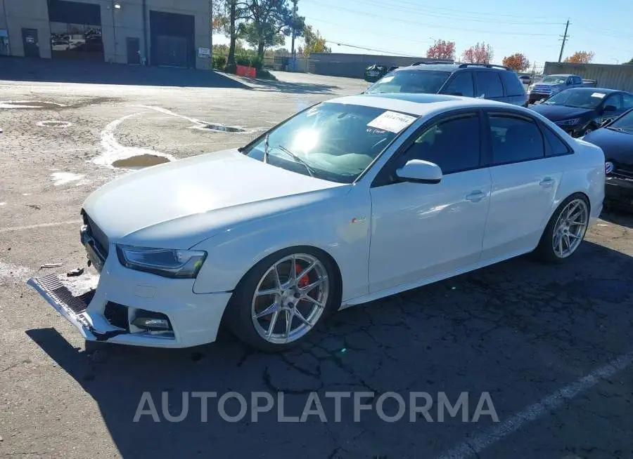 AUDI S4 2015 vin WAUBGAFL4FA075957 from auto auction Iaai