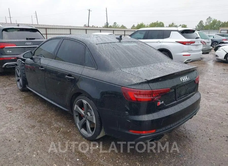 AUDI S4 2018 vin WAUC4AF47JA016769 from auto auction Iaai