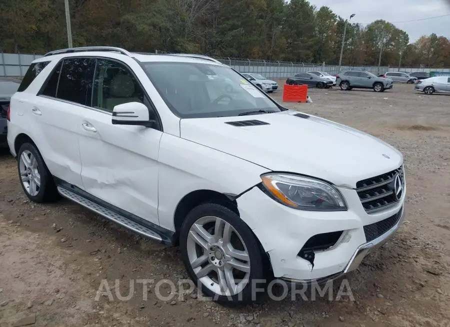 MERCEDES-BENZ ML 250 BLUETEC 2015 vin 4JGDA0EB2FA489444 from auto auction Iaai