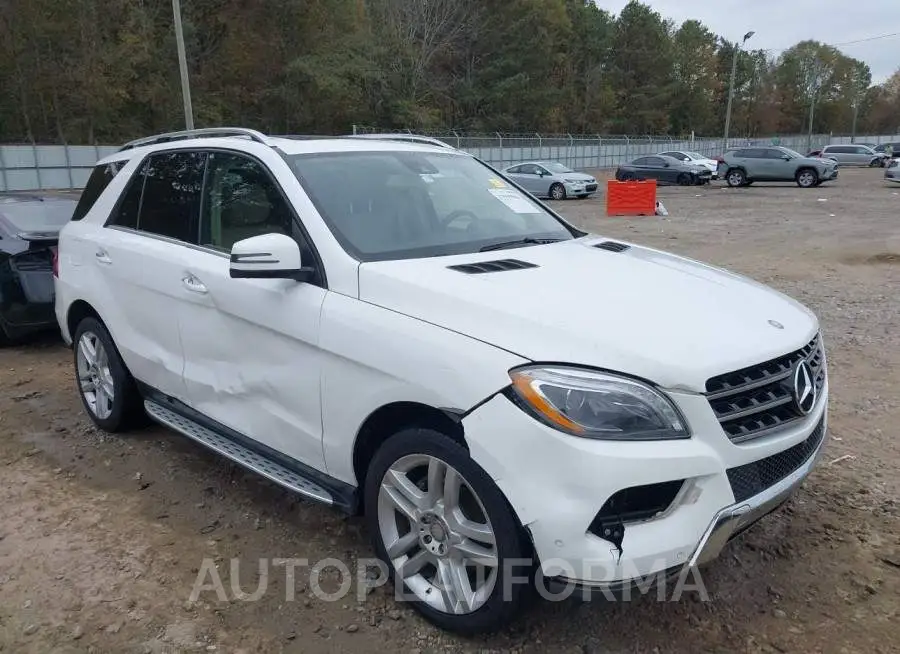 MERCEDES-BENZ ML 250 BLUETEC 2015 vin 4JGDA0EB2FA489444 from auto auction Iaai