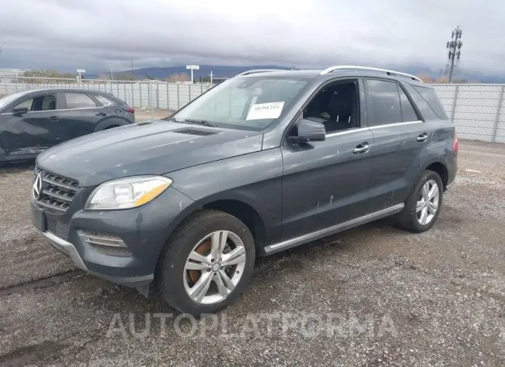 MERCEDES-BENZ ML 350 2015 vin 4JGDA5JBXFA567388 from auto auction Iaai