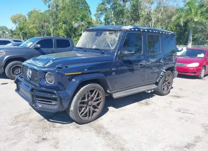 MERCEDES-BENZ AMG G 63 2021 vin W1NYC7HJ4MX420852 from auto auction Iaai