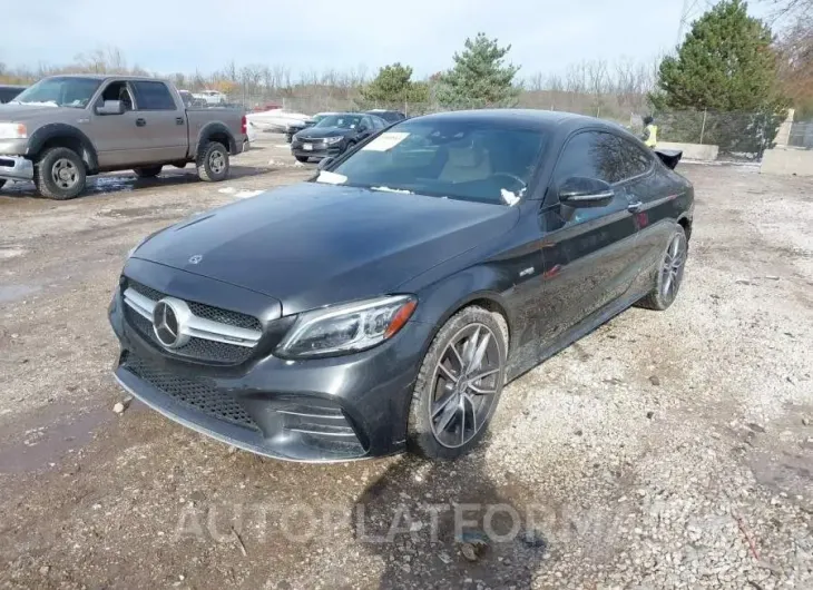 MERCEDES-BENZ AMG C 43 2019 vin WDDWJ6EB1KF903607 from auto auction Iaai