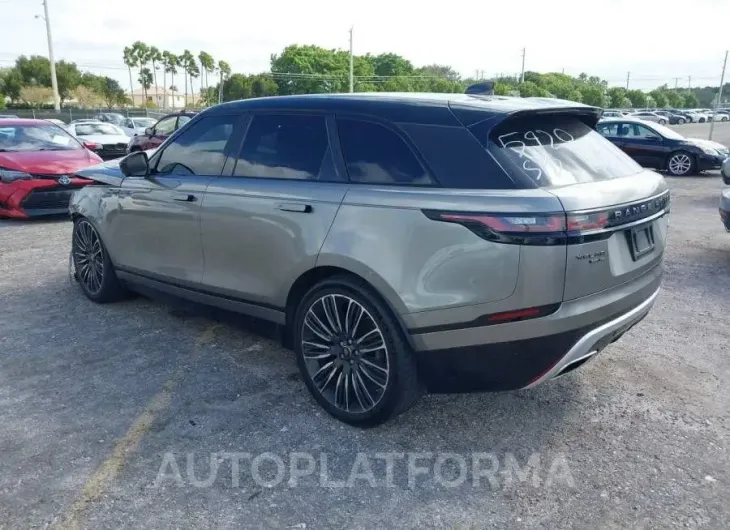 LAND ROVER RANGE ROVER VELAR 2018 vin SALYM2RV5JA715927 from auto auction Iaai