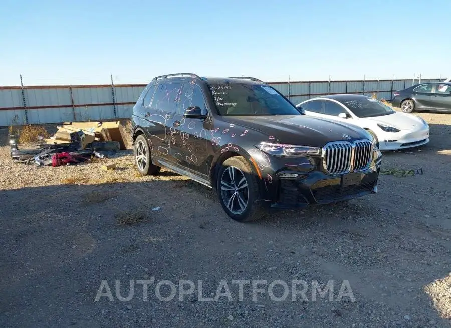 BMW X7 2019 vin 5UXCW2C55K0E74030 from auto auction Iaai