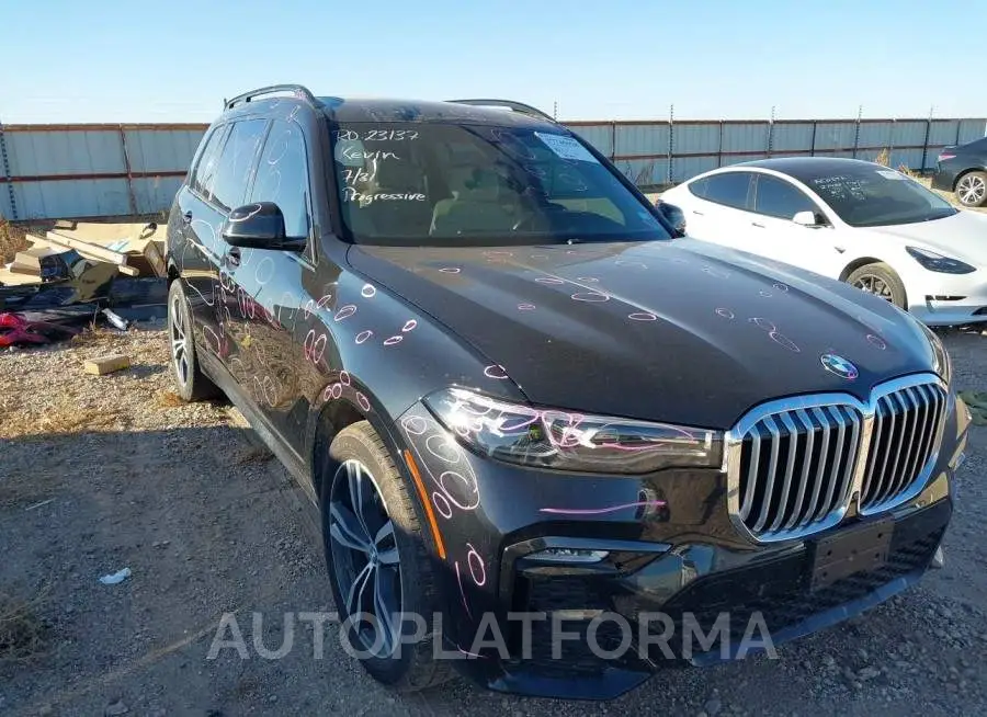 BMW X7 2019 vin 5UXCW2C55K0E74030 from auto auction Iaai