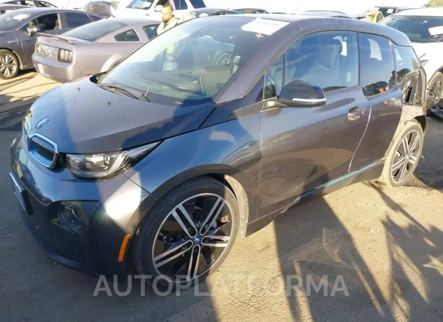 BMW I3 2017 vin WBY1Z8C55HV551750 from auto auction Iaai