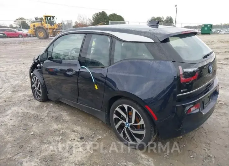 BMW I3 2018 vin WBY7Z4C56JVD96606 from auto auction Iaai