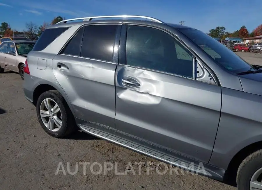 MERCEDES-BENZ ML 350 2015 vin 4JGDA5HB5FA617927 from auto auction Iaai